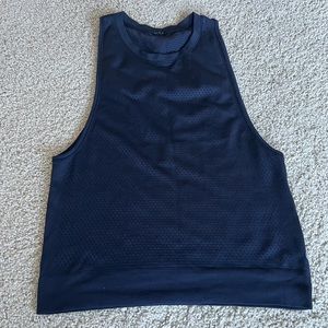 Lululemon Navy Blue Muscle Tank Top